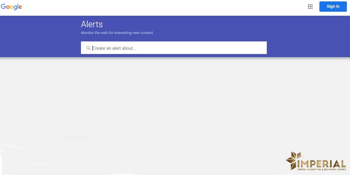 GoogleAlerts برای لینک سازی