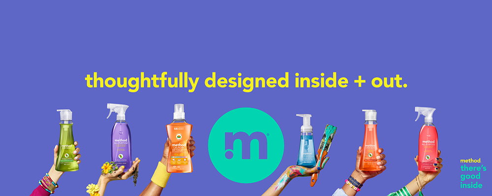 بسته بندی جذاب محصولات Method