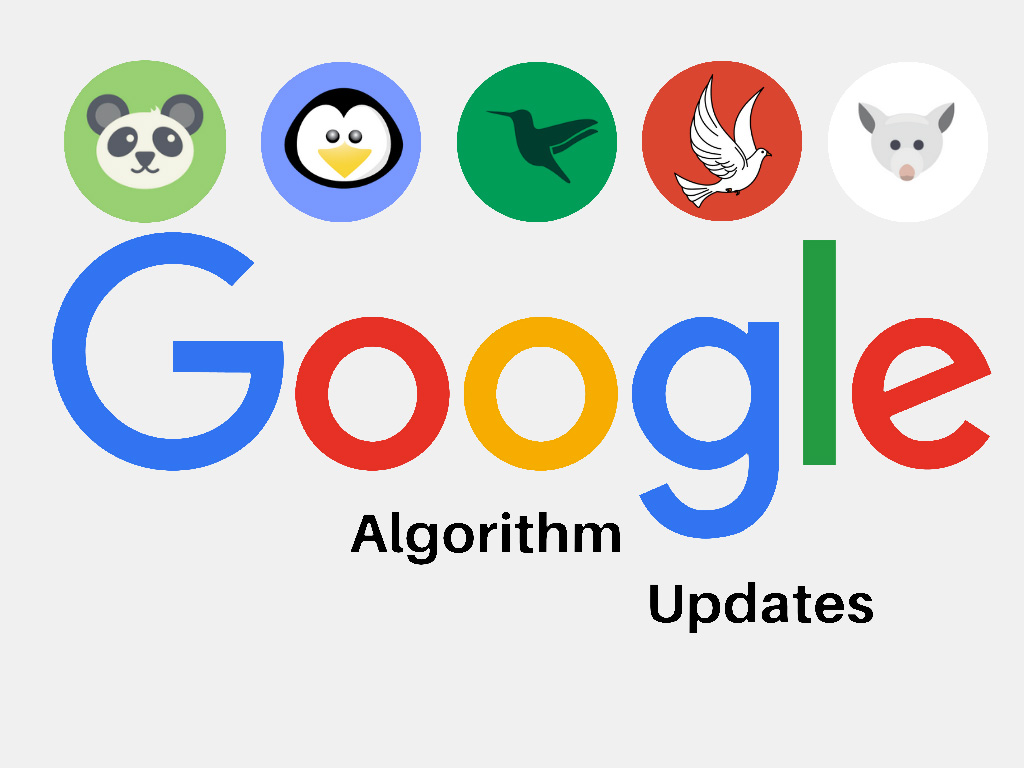 الگوریتم های گوگل