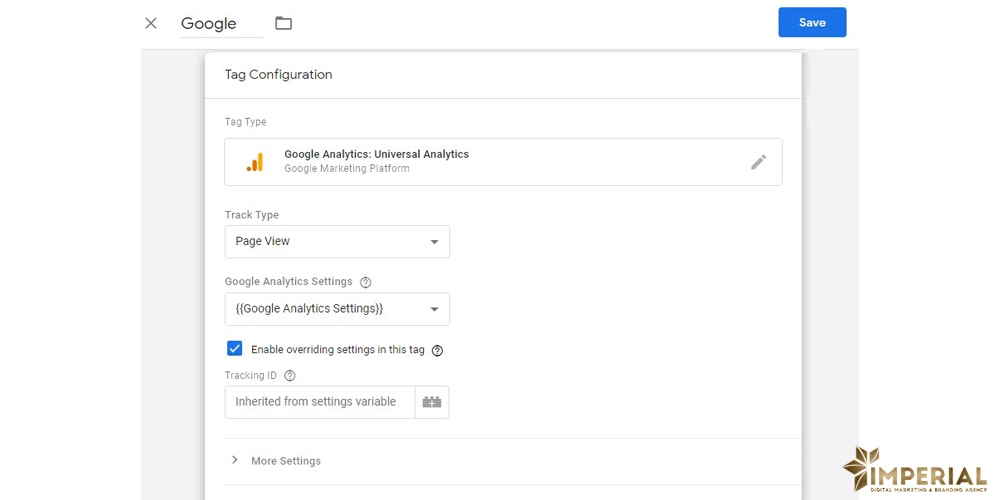 تگ منیجر | امپریال برند تگ منیجر