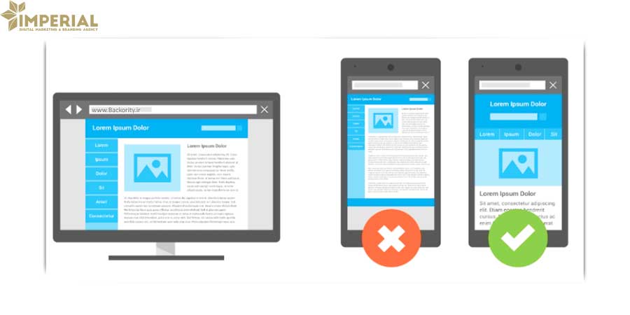 عدم بهینه سازی سایت برای موبایل از اشتباهات رایج طراحی سایت